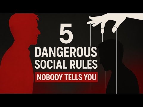 5 Dangerous Social Rules Nobody Talks About | Psychology of Society