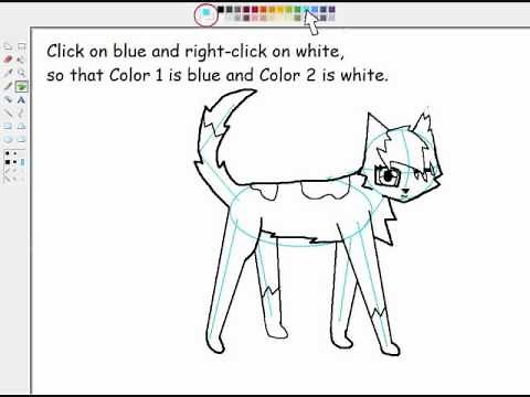 MS Paint: Erasing one color at a time