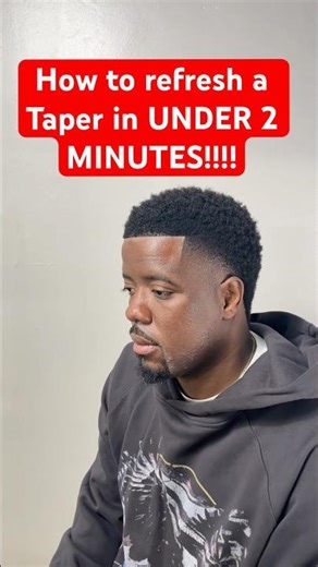 How to do a taper with 2 guards #barbertips #taper #barbertutorial #haircuttutorial