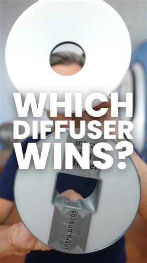 Dr. Alessandro Devigus | The DevigusMethod™ on Instagram: "✨ Diffuser Battle: Lustra vs Intra ✨ Both work with the Godox MF-R76 ring flash — but here’s what I noticed while shooting: ⚡ Lustra (ProDentalPhoto) ✔️ Snaps on directly ✔️ Needs more white balance adjustment (marked on diffuser → 4600–4400K) ⚡ Intra Diffuser Ring ✔️ Magnetic mount + adapter ✔️ Runs more neutral in color, less WB correction needed Both have pros & cons — now it’s your turn to decide: 👇 Comment “Lustra” or “Intra