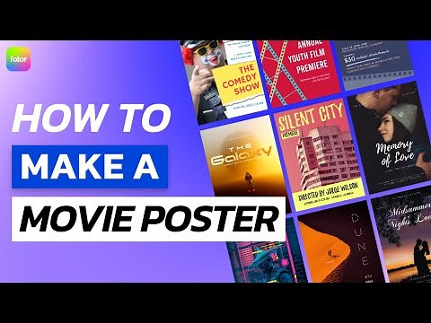 How to Make A Movie Poster