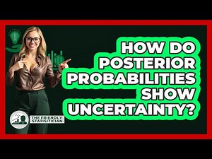 How Do Posterior Probabilities Show Uncertainty?