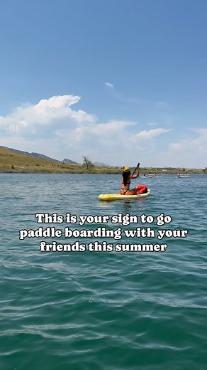 Our favorites paddle boarding spots⬇️ • Chatfield Reservoir • Cherry Creek Reservoir • Big Soda Lake • Horsetooth Reservoir • Bear Creek Lake Tag a friend you’re bringing with you! 🌊 #denversummer #denverwater #denverrealestate #denverfun | John Galloway