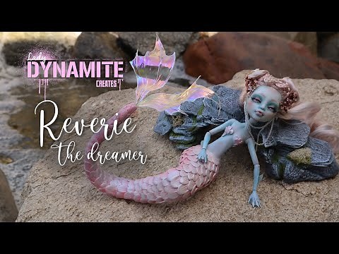 Repaint: Elaborate Hair Mermaid Monster High Art Doll