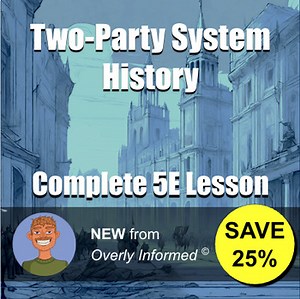Two-Party System History Complete 5E Lesson