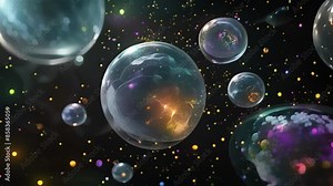 An animation depicting the formation of multiple autophagosomes in a single cell showcasing the efficiency and productivity of the autophagy pathway.