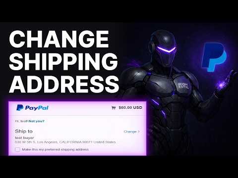 How To Change Shipping Address On PayPal (2026) | Account Settings