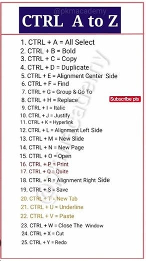 25 shortcut key to learn when you use your laptop to use shortcuts key 🗝️#shortcut #keys #computer