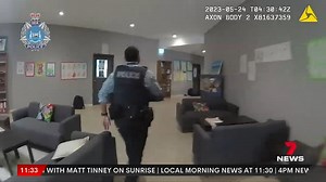 Police have just released dramatic video from their body worn cameras from yesterday's school shooting in Two Rocks. This is what they were confronted with. #7NEWS | 7NEWS Perth