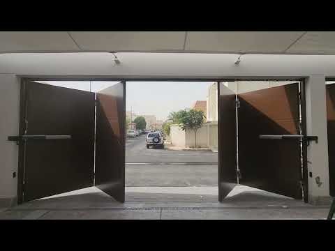 Installation automatic swing folding door 🚪 ati 5000....