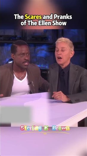 The scares and pranks of the Ellen show #funny #funnyvideo #ellen