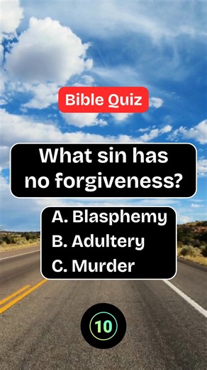 1.4M views · 46K reactions | What sin has no forgiveness? #quiz #QuizTime #fun #noblequiz #fblifestyle | Info-nity | Facebook