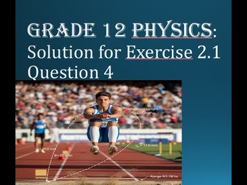 Grade 12 Physics: Solution for Exercise 2.1 Question 4.