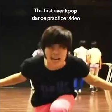 The first ever kpop dance practice video by shinee