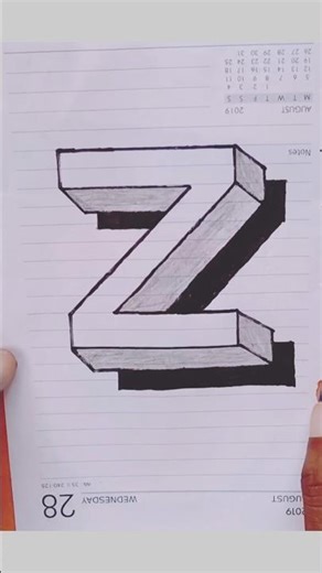 3DZ Writing | Stylish 3D Lettering for Beginners”