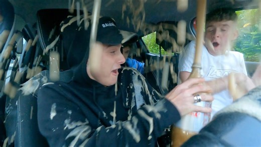 Coke and Mentos prank goes wild