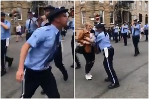 Glasgow Orange walk to pass where marchers 'sang Famine Song' & woman spat on