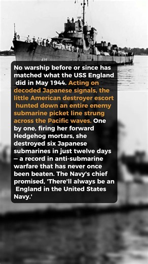One Ship Sank Six Submarines In Twelve Days #short #history #ww2