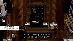 B.C.'s Lieutenant-Governor Janet Austin is learning to speak an Indigenous language. But given the colonial history of her role, Austin wasn't sure how her efforts would be received. More: www.cbc.ca/1.5162449 | CBC Vancouver