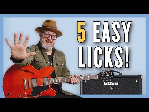 5 Easy G Major Guitar Licks to Build Your Solo Vocabulary