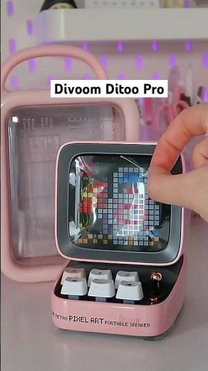 Unboxing the cutest speaker! 🤩 Divoom Ditoo Pro Speaker