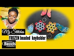 How to make the easiest DIY beaded FROZEN keyholder(Tutorial).