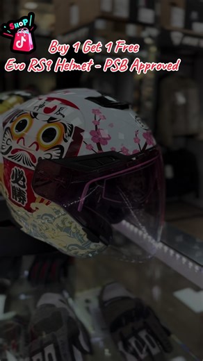 EVO RS9 Helmet: Buy 1 Get 1 Free Promotion