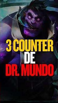 DR. MUNDO: OS 3 MAIORES COUNTERS. #bestofwildriftstreams #wildrift #lol #leagueoflegends #drmundo