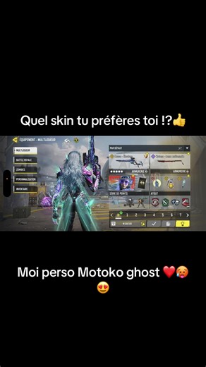 Quel est ton skin préféré dans Call of Duty Mobile ?