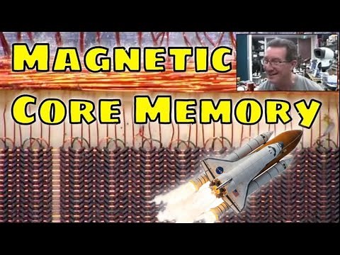EEVblog 1713 - CRAZY Density Magnetic Core Memory from Space Shuttle!
