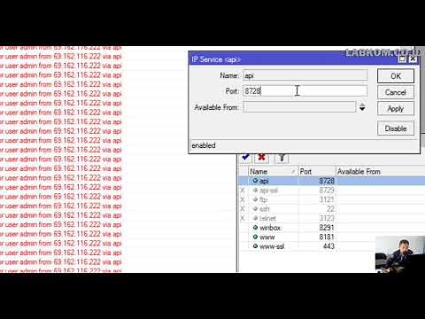 Mengatasi Log Mikrotik Login Failure via API