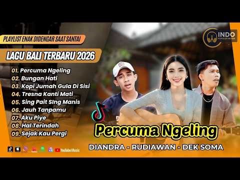 PERCUMA NGELING | BUNGAN HATI - Rudiawan | KOPI JUMAH GULA DI SISI || LAGU BALI VIRAL TERBARU