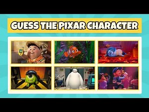 Can You Guess The Pixar Movie Characters Quiz