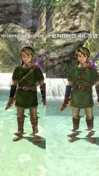 Dusk/Dusklight - TP Definitive Edition+ 1.1.1 VS Henriko 4K 3.0 - Twilight Princess PC Port