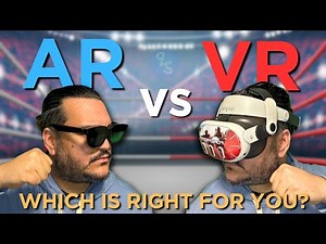 VR Headsets and AR Glasses AREN'T Competing… Here’s Why.