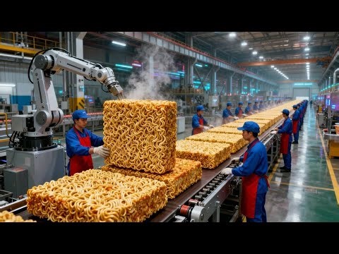 Inside a Modern Instant Noodle Factory: The Complete Journey From Raw Wheat to Ready-to-Eat Bowl
