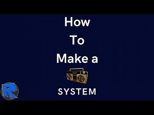 How To make a radio system on Roblox Studio!