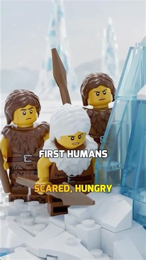 Mammoths and early humans #lego