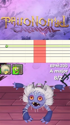 Major paironormal carnival Hairionette in msm composer tutorial