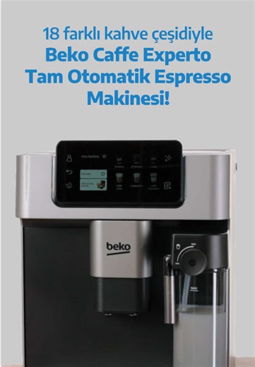 Hayatta ve sahada enerjini kaybetme, Beko ile uyanık ol. ⚡️ Caffe Experto ile her fincanda mood’unu yakala! #Beko