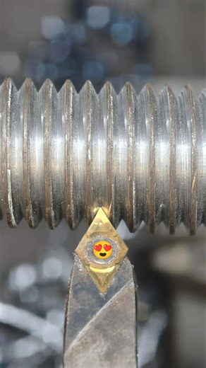 Lovely 😍 Work #machine 🦾#carbide 💯#tools #metalwork #automobile #turning ✅#threding #viral #shorts