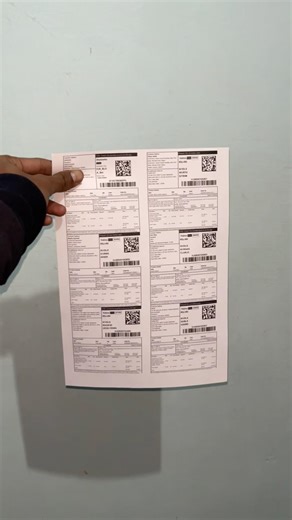 how to print Shipping lable (Meesho) #ecommercevlog #minivlog #printer