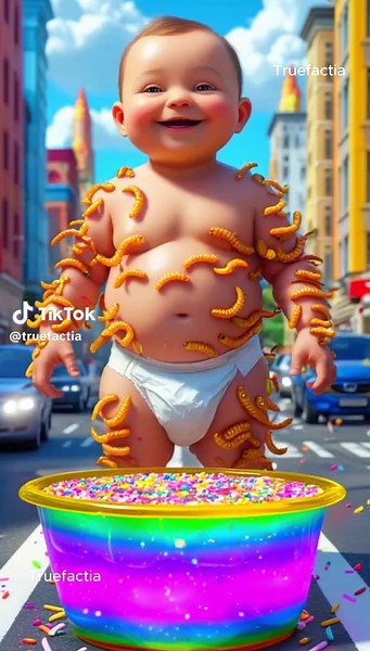 Cute Baby Jumps Like Spiderman