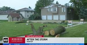 Severe storms displace some Huntley residents