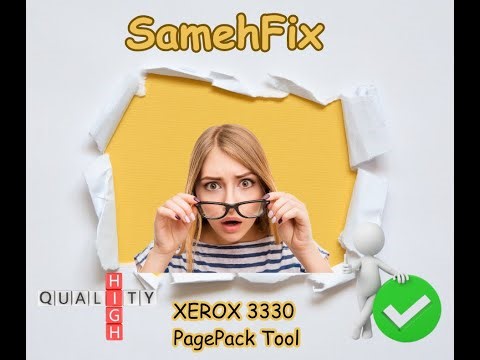 Xerox Phaser 3330 Tool – Change Billing Plan from Page Pack to Sold/Metered | SamehFix Solution
