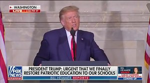 The Daily Wire - Trump announced The 1776 Commission: “...I will soon sign an executive order establishing a national commission to promote patriotic education...”