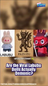 Labubu dolls, based on Hong Kong artist Kasing Lung's book series 'The Monsters,' have become a mainstay in pop culture after Lung and toy company Pop Mart dropped collectibles in 2019. But are the viral Labubu dolls evil? #SideDishes, chime in... 📹️: Tiktok/@themaverickapproach #sidedishtv #sidedishlive #labubu #labubus #foxsoul | Side Dish