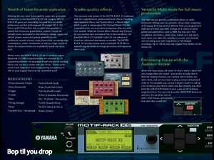 YAMAHA MOTIF XS RACK DEMO3