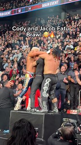 Jacob Fatu and Cody Rhodes insane BRAWL 😳🔥 | Haroon Twins