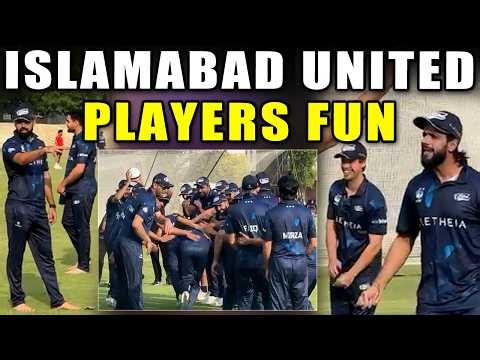 Islamabad united players fun during practice | This video is so funny must watch